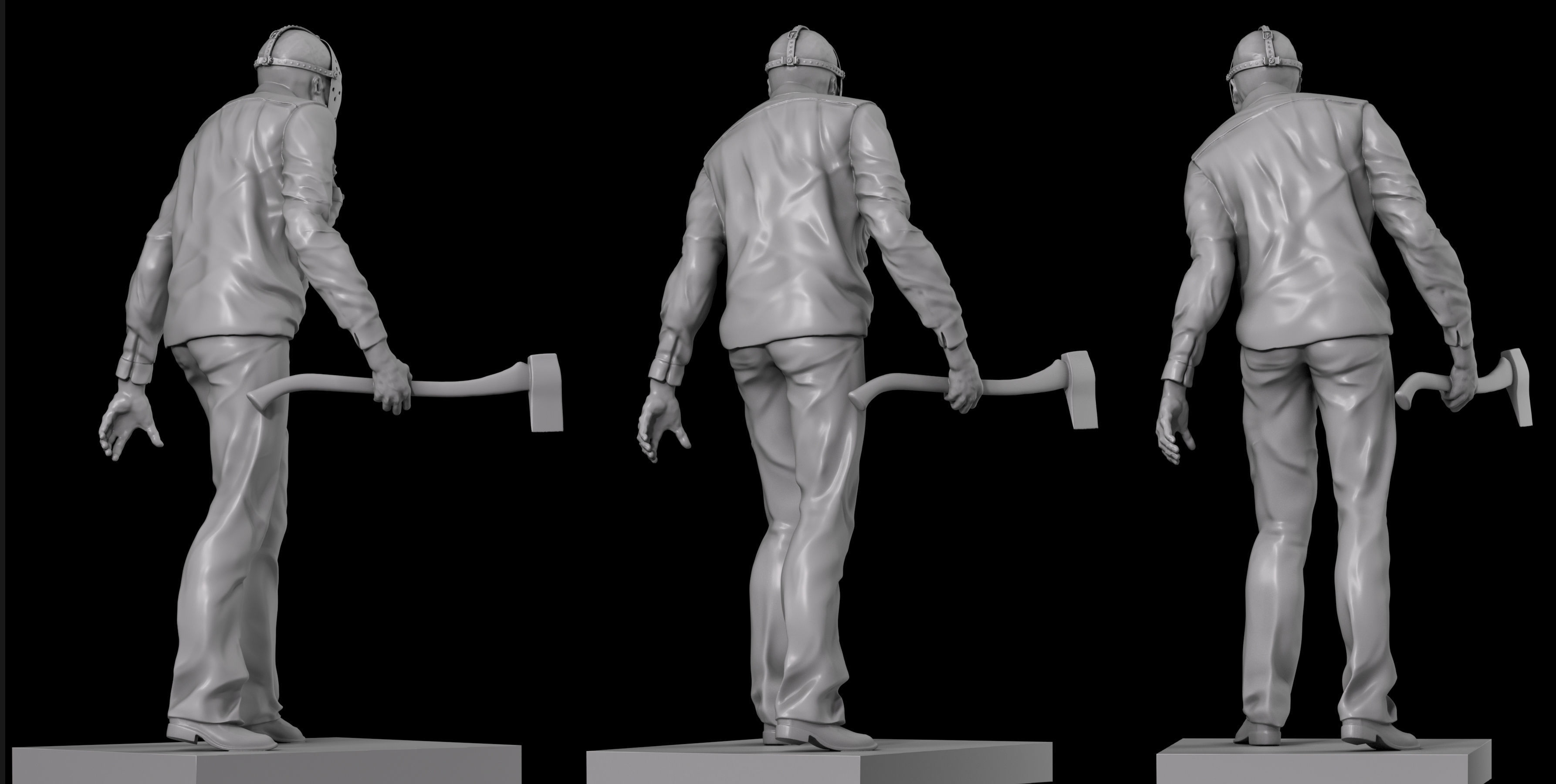 Jason Voorhees 3D print model 3D print model_5