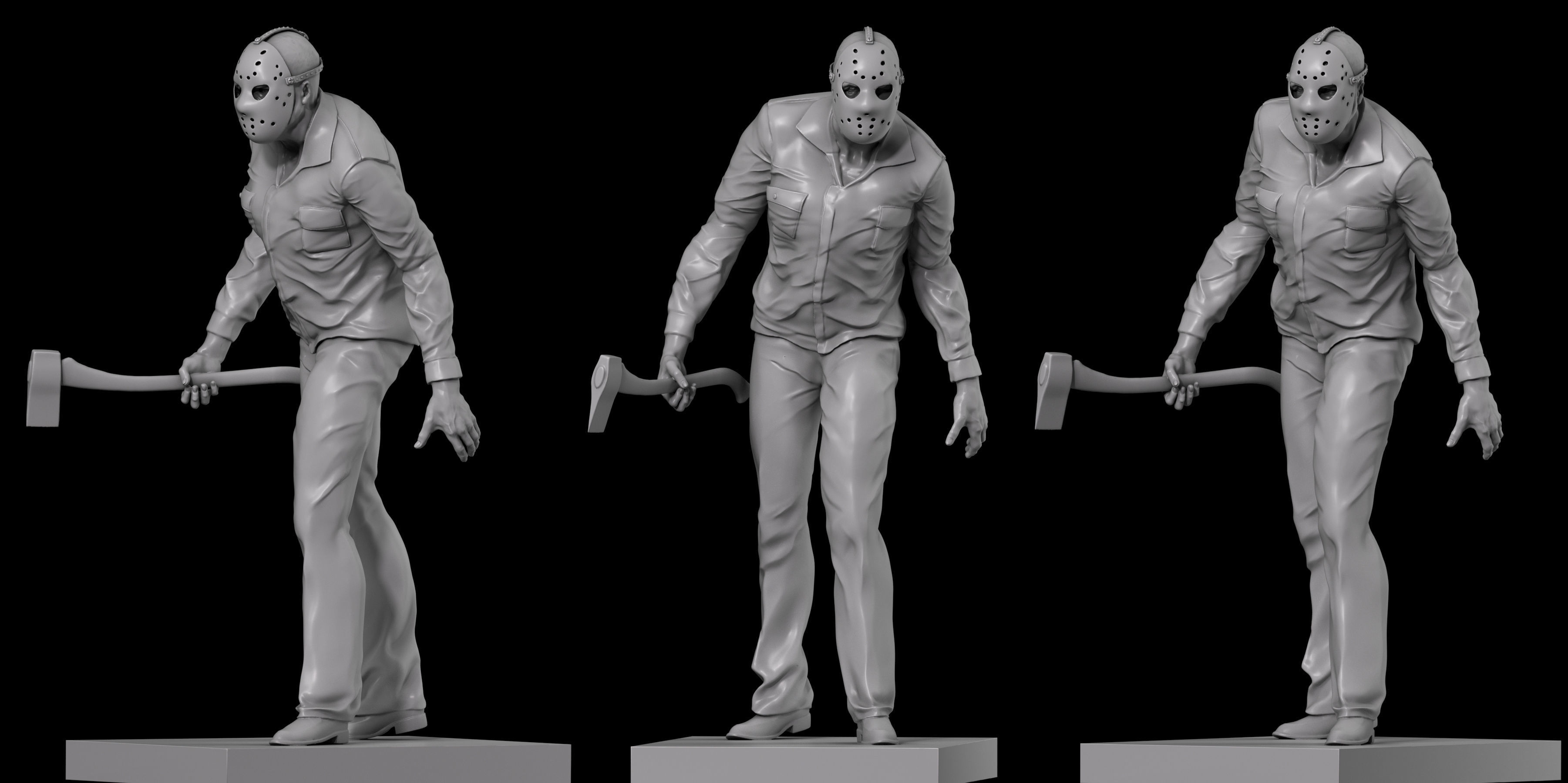 Jason Voorhees 3D print model 3D print model_7