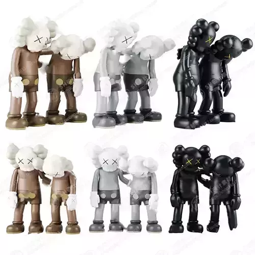 Kaws doll  Quantity 18 3D print model
