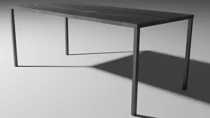 Just Minimalistic Woden Table