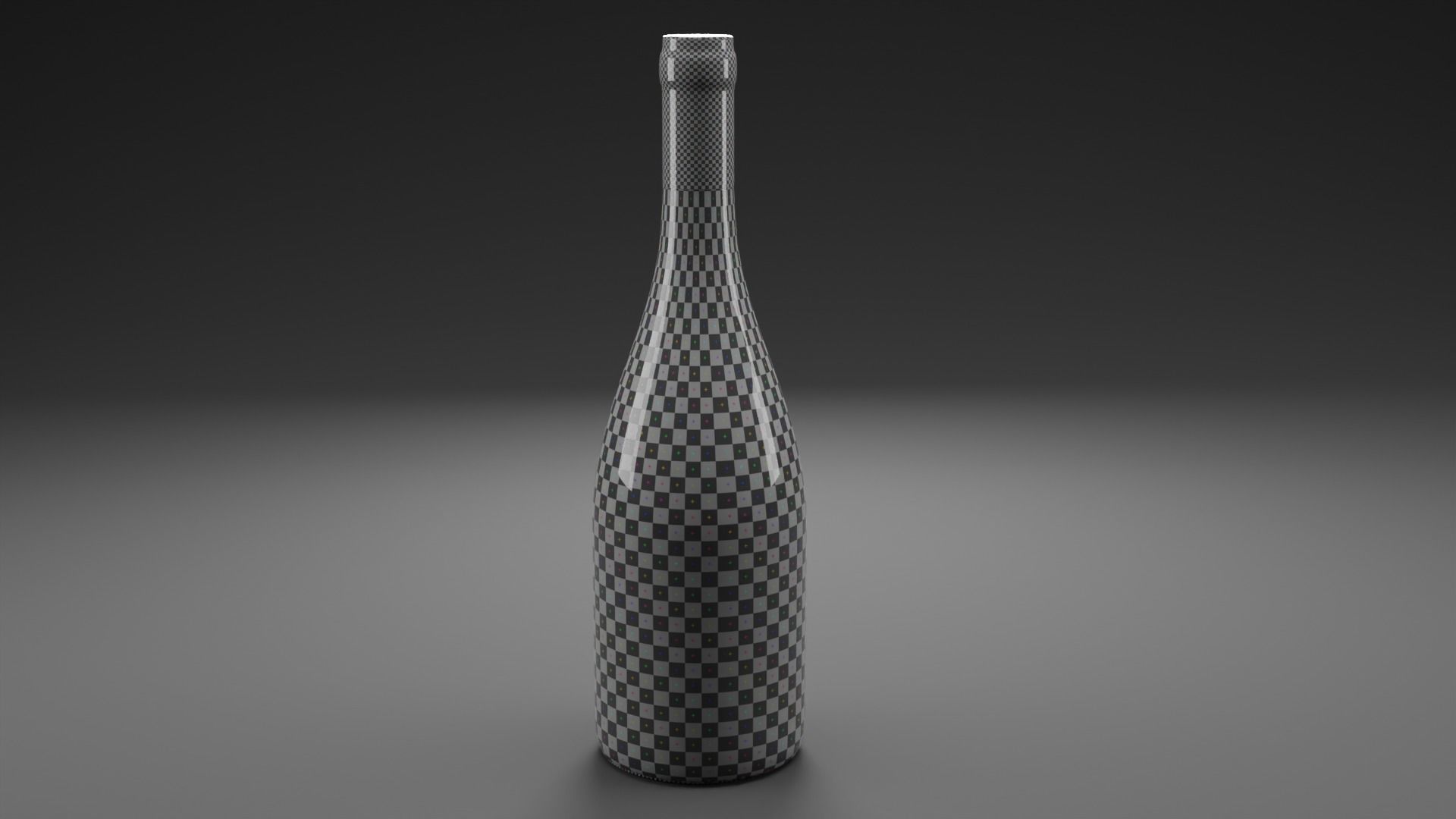 Wine Bottles 3D model_8