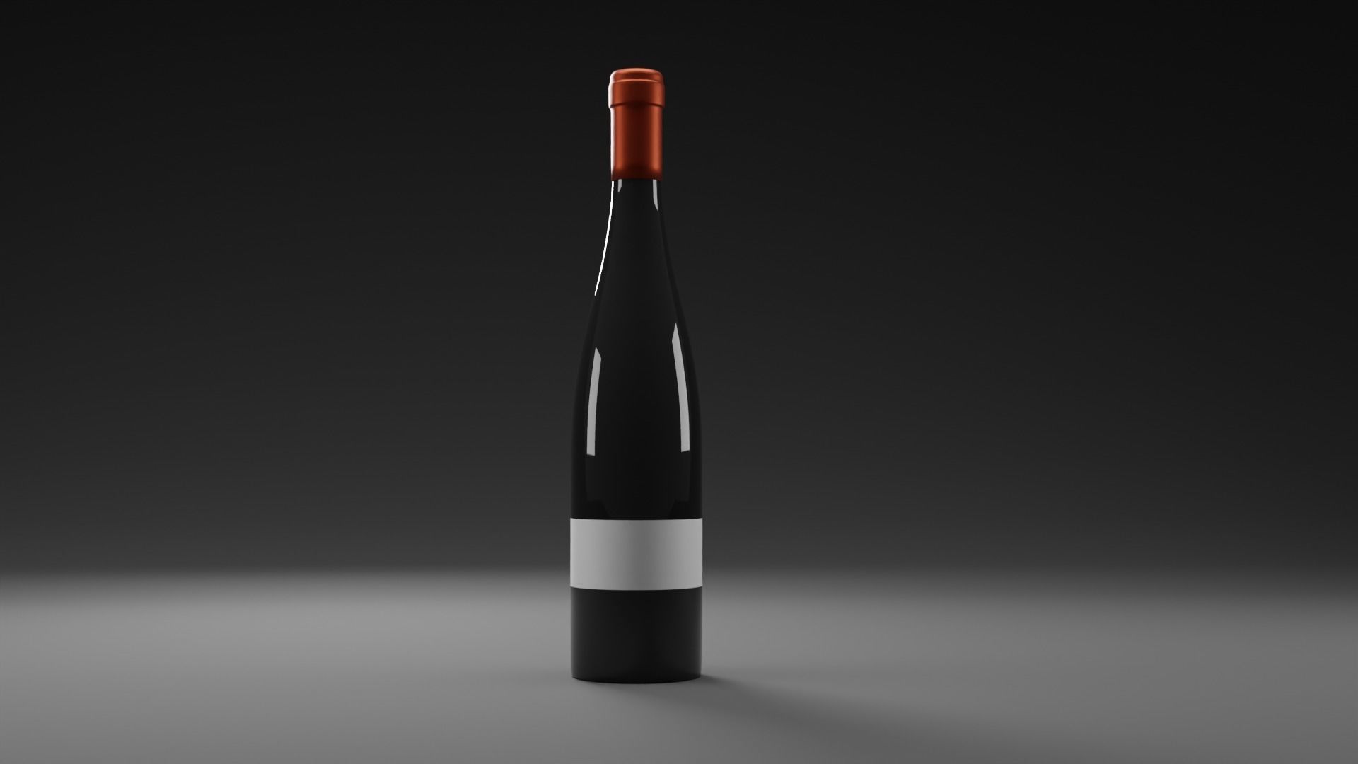 Wine Bottles 3D model_3