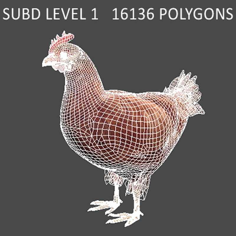 Pack - Farm Animals 3D model_25