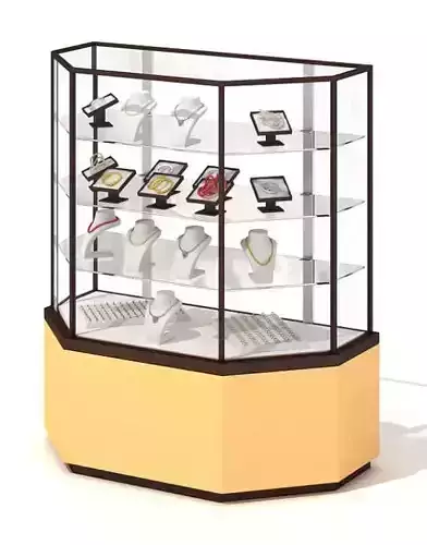 Glass Jewllery Table