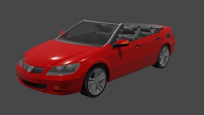 Open Sports Car 3D model