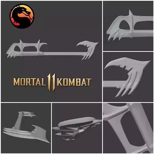 Kabal Hook Blades from Mortal Kombat 11- Cruel Revenge