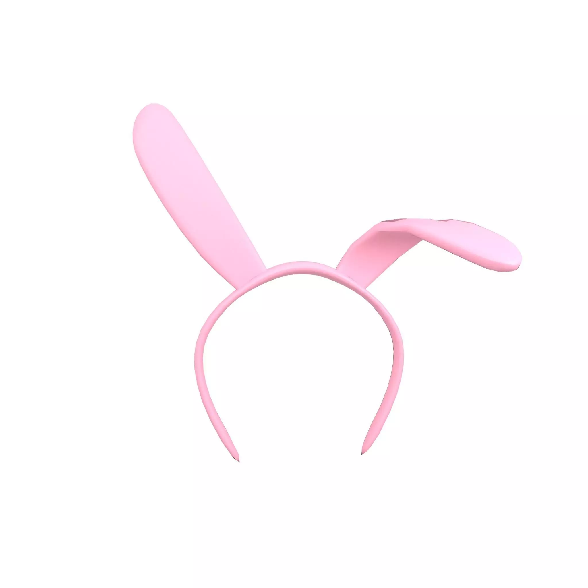 Bunny Hairband v2 001 Low-poly 3D model_0