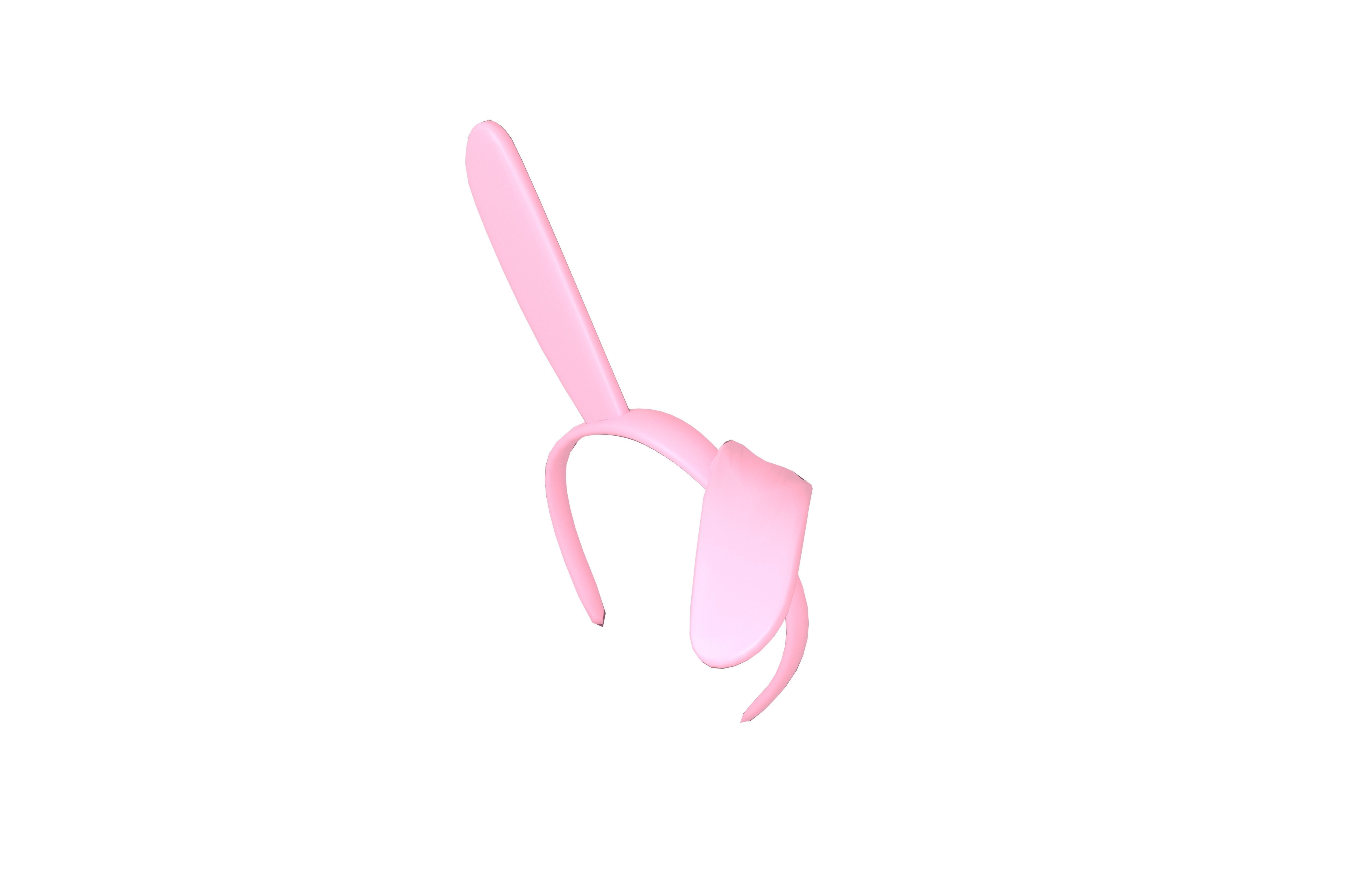 Bunny Hairband v2 001 Low-poly 3D model_3