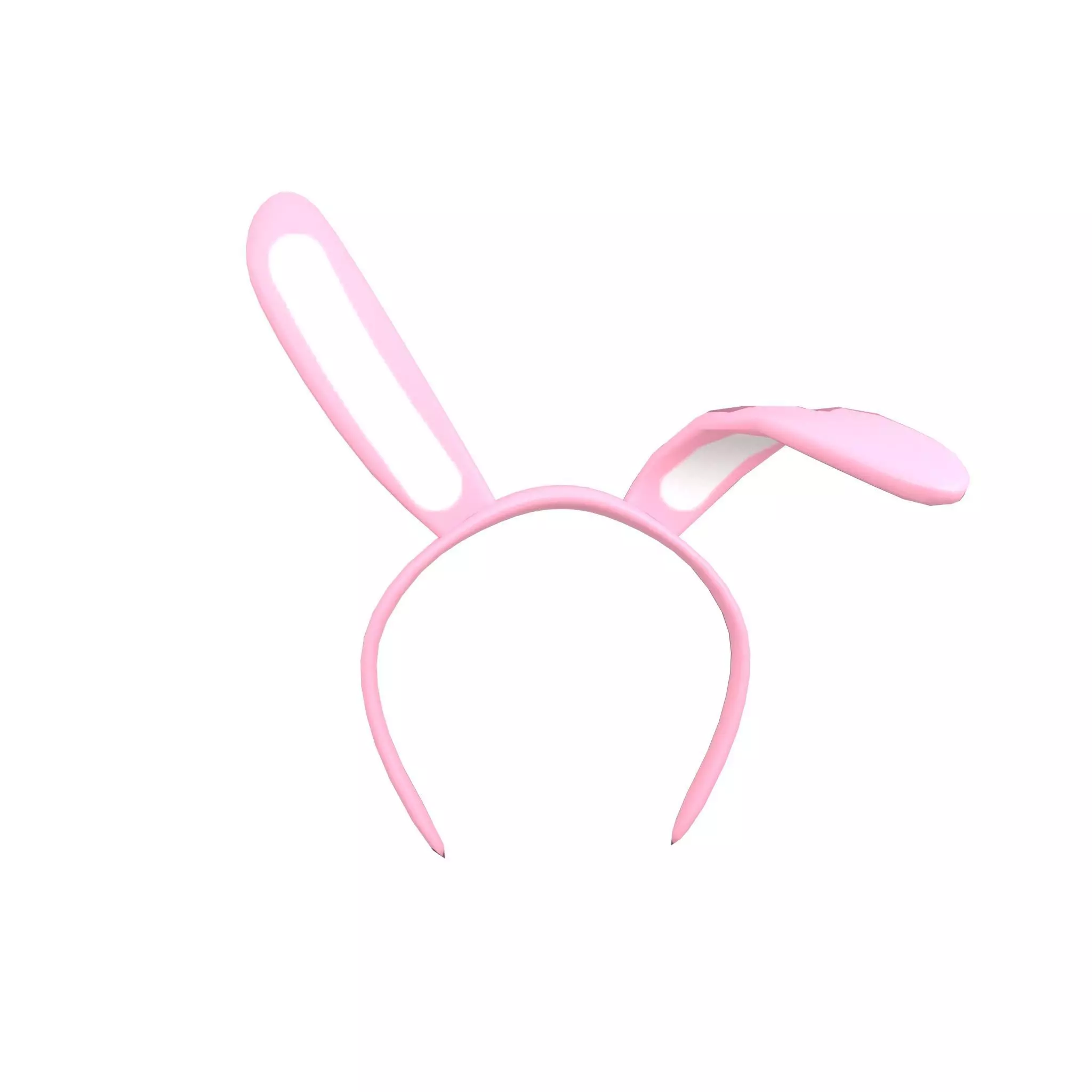 Bunny Hairband v2 004 Low-poly 3D model_0