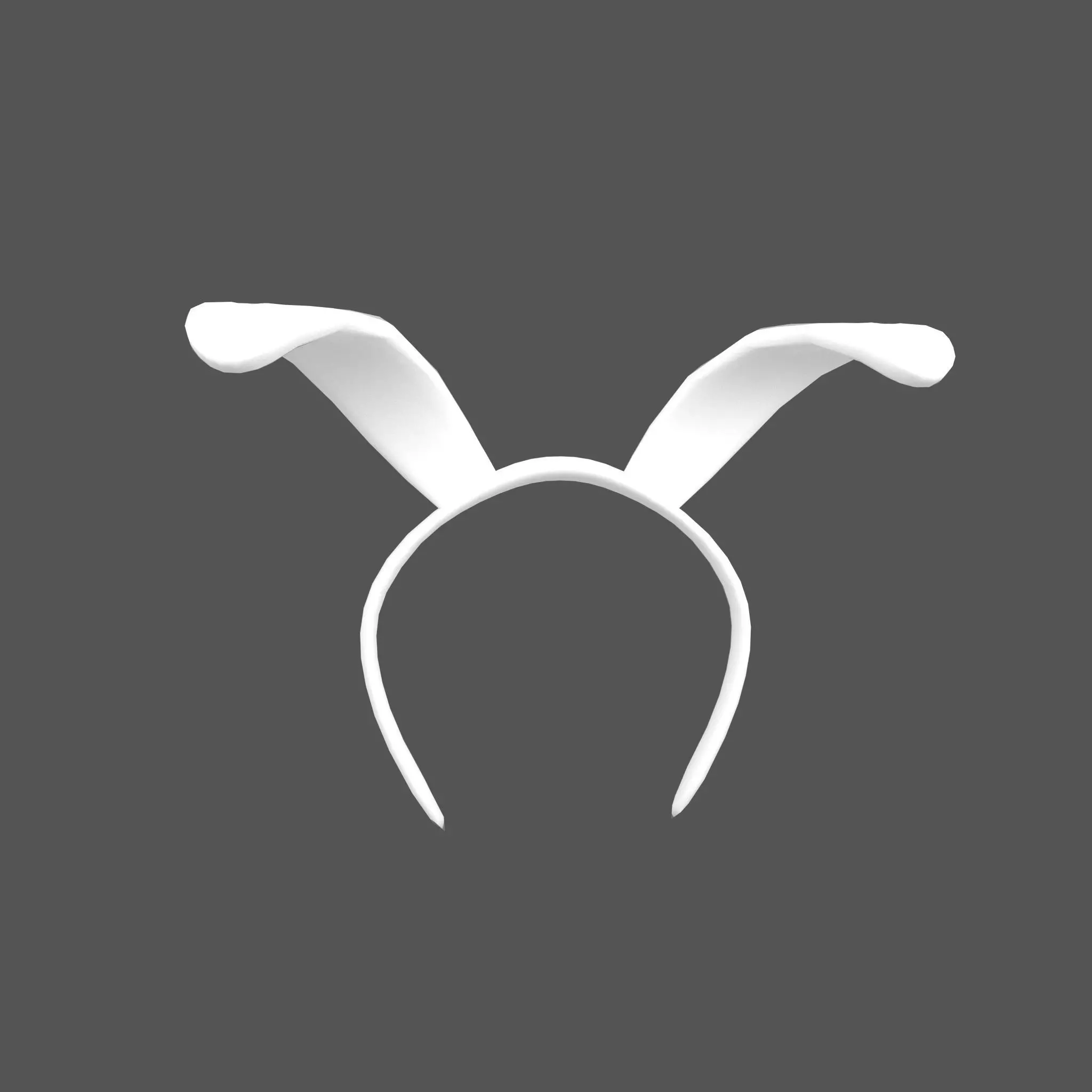 Bunny Hairband v3 003 Low-poly 3D model_0