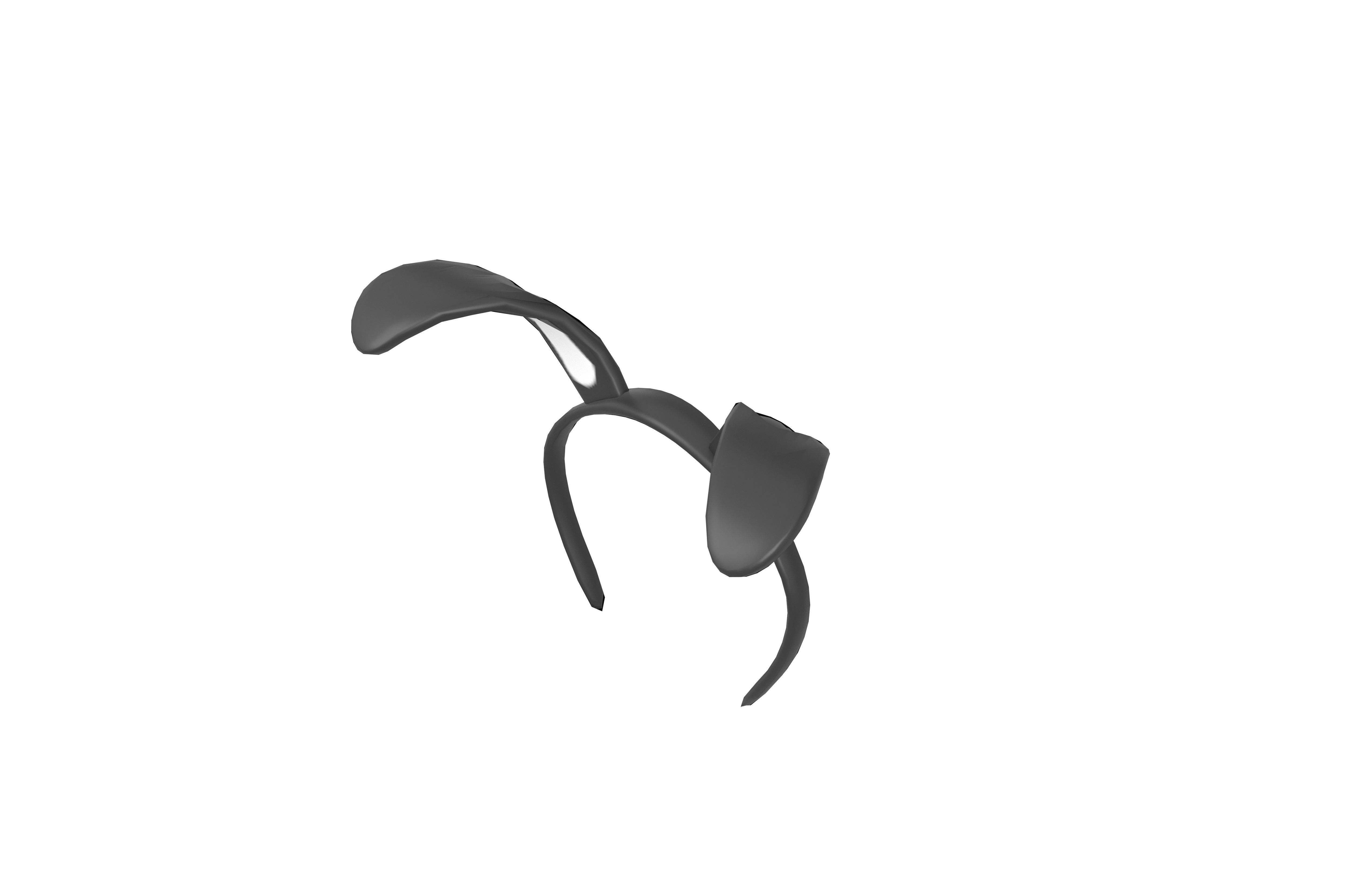 Bunny Hairband v3 005 Low-poly 3D model_2