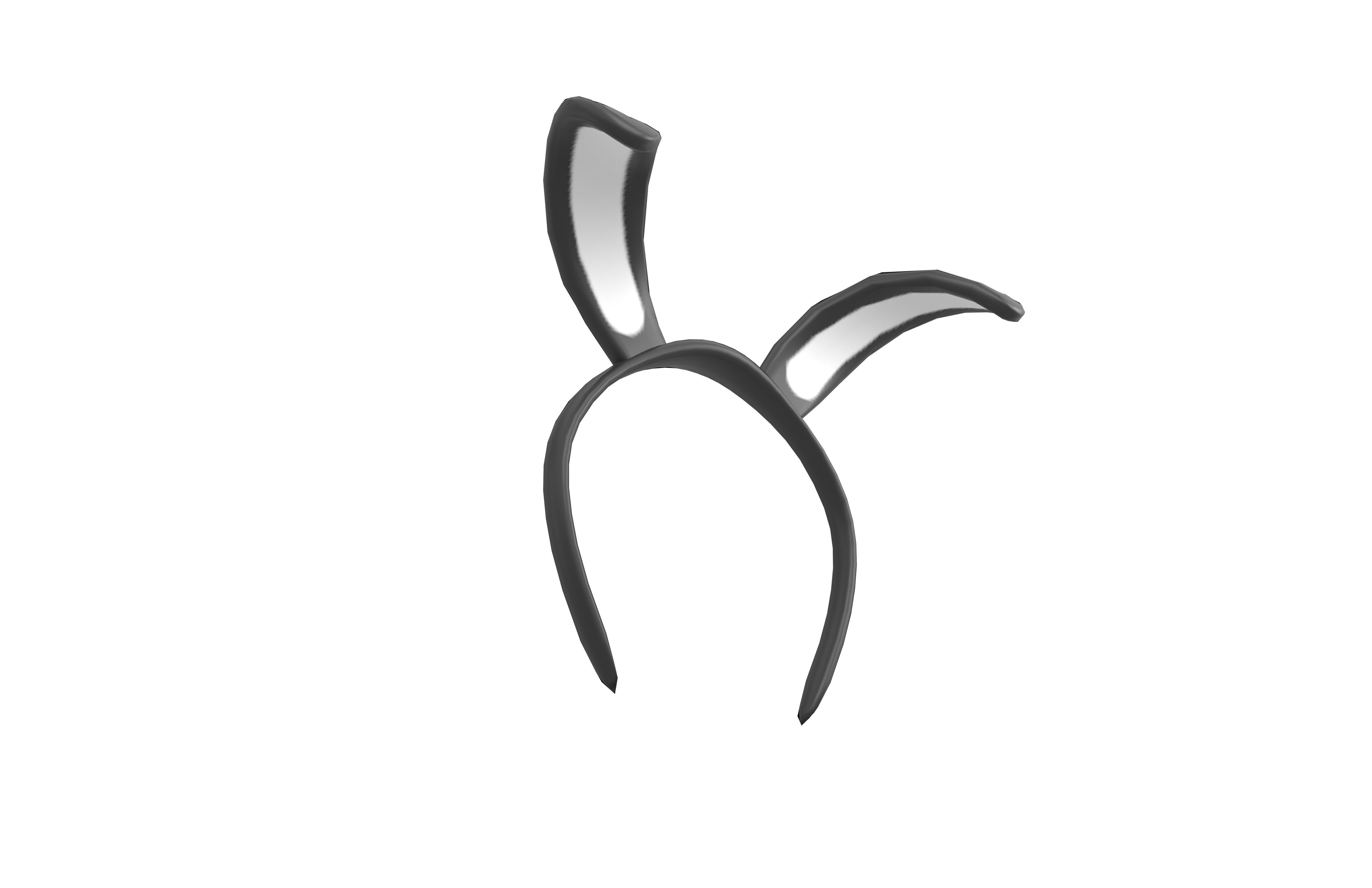 Bunny Hairband v3 005 Low-poly 3D model_3