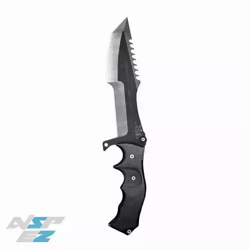 Huntsman Knife CS GO Knife Free low-poly 3D model