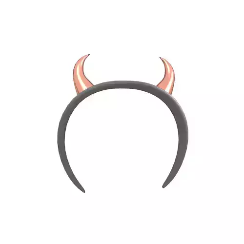 Devil Horns Headband v1 011