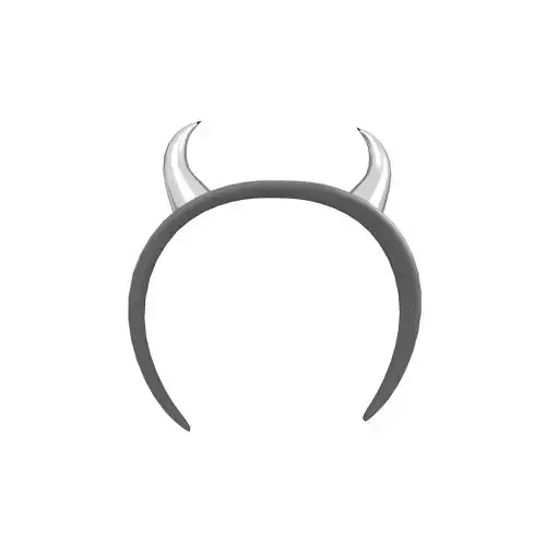 Devil Horns Headband v1 012