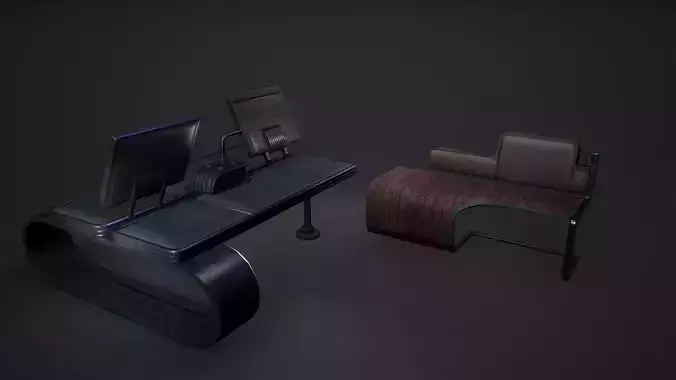 Benches Game Ready bench made of wood and leather