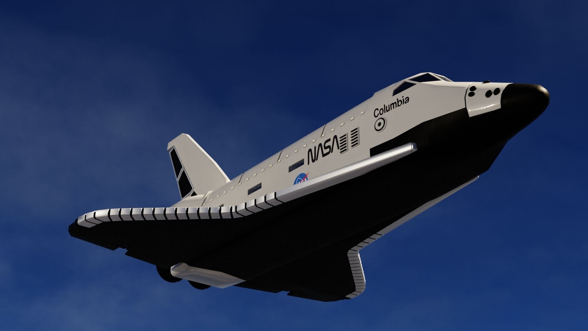 Space Shuttle and Mars Rover 3D models 3D Model Collection_12