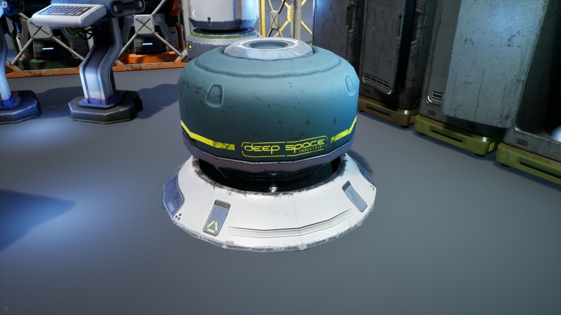 Sci-Fi Props Pack vol 2 Low-poly 3D model_24