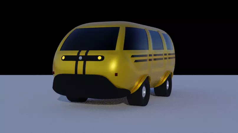 Danfo 3D Textured Model 3D model