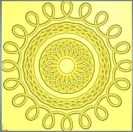 cnc 3d design for wooden and corian 3D print model