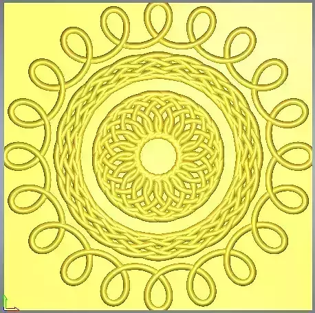cnc 3d design for wooden and corian 3D print model