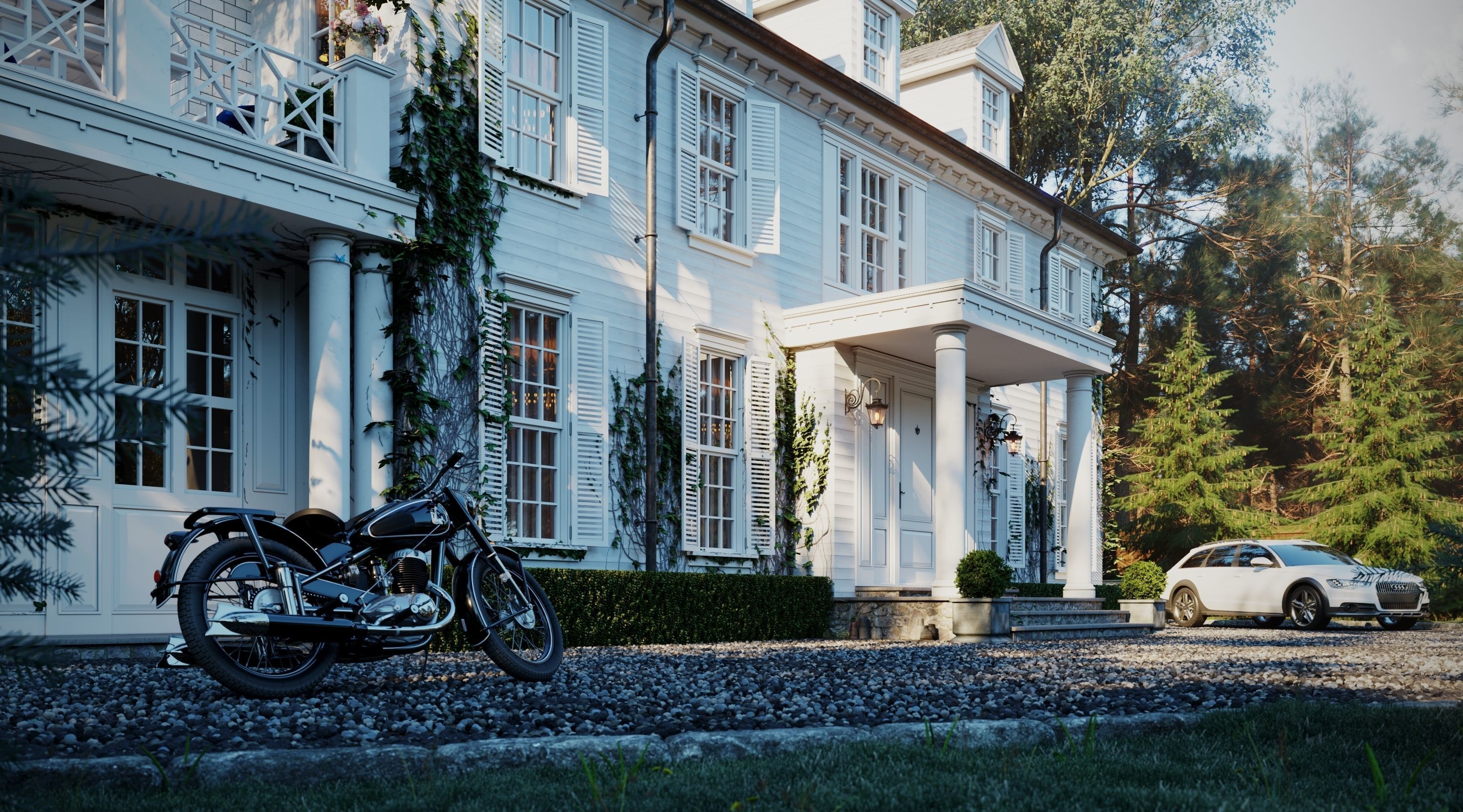 82Valley audi - exterior 3D model_2