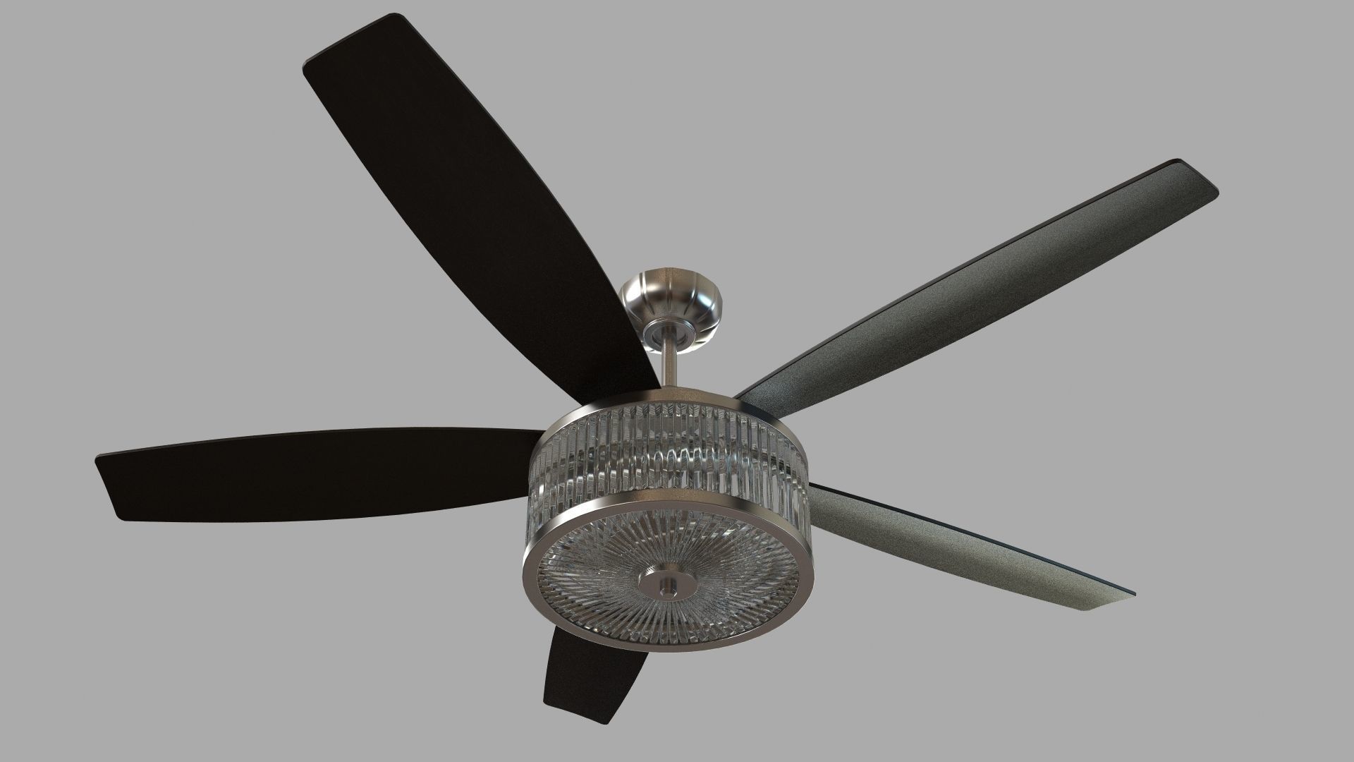 56inch Sura 5 Blade Ceiling Fan 3D model_4