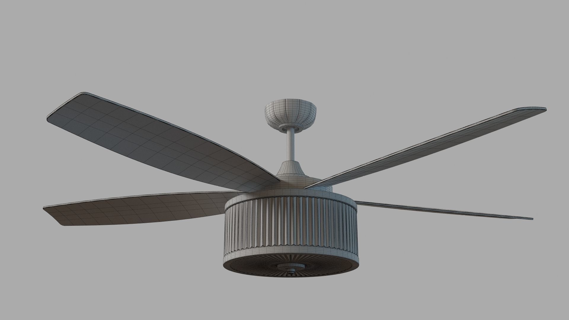 56inch Sura 5 Blade Ceiling Fan 3D model_5