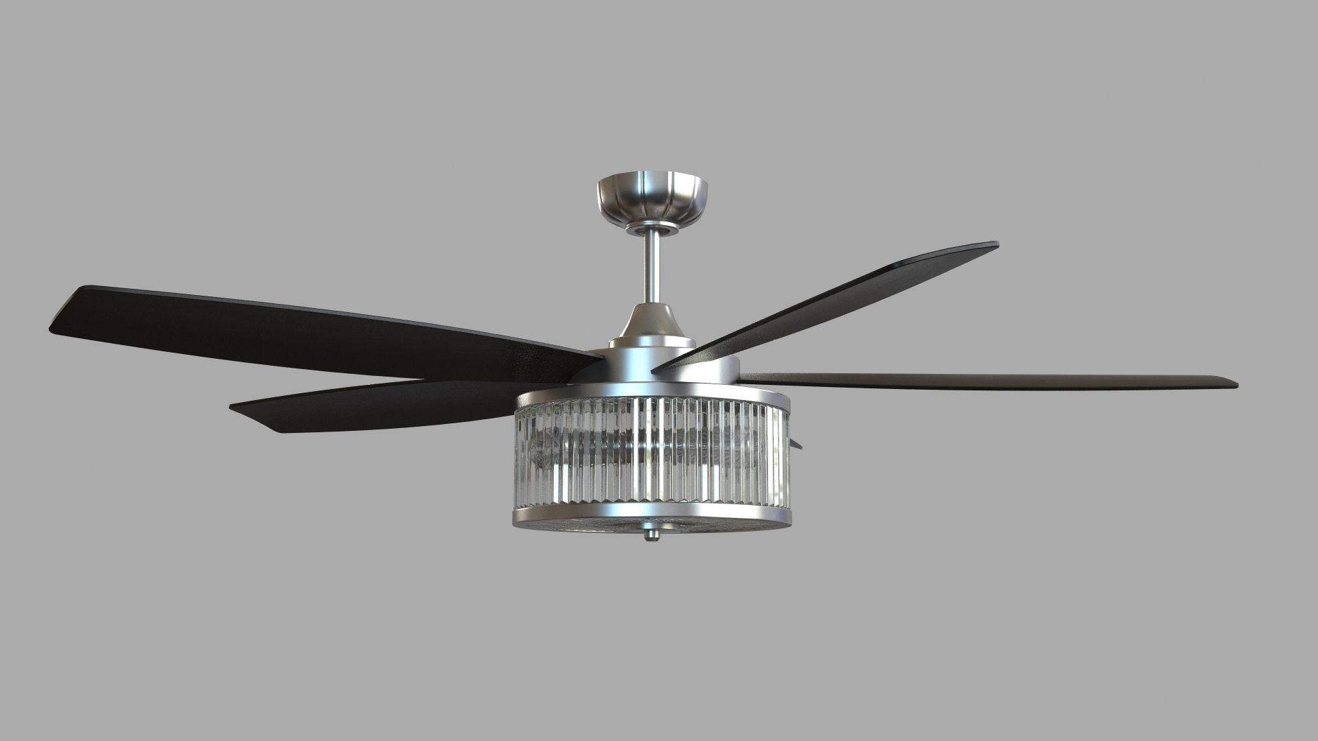 56inch Sura 5 Blade Ceiling Fan 3D model_3