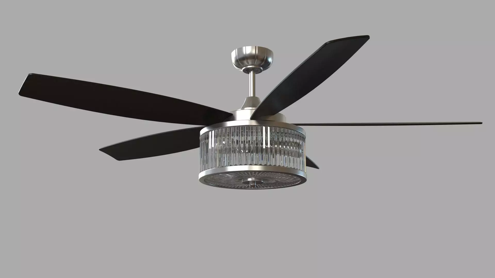56inch Sura 5 Blade Ceiling Fan 3D model_0