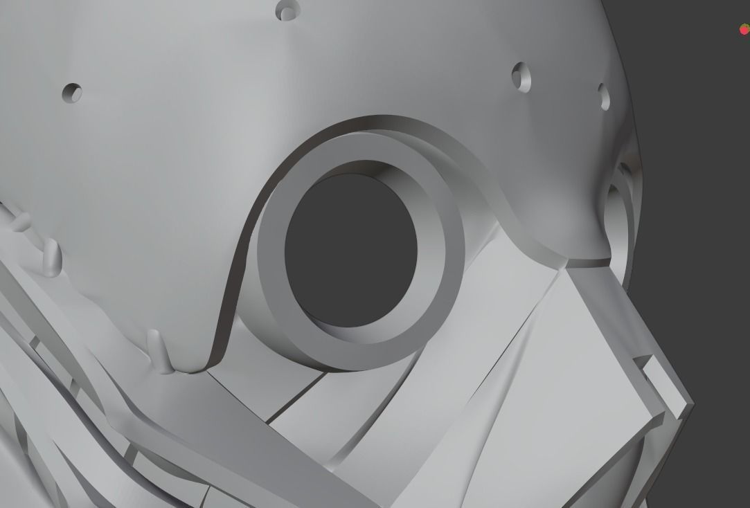 Kabal mask from Mortal Kombat 11- Give me a smile 3D print model_6