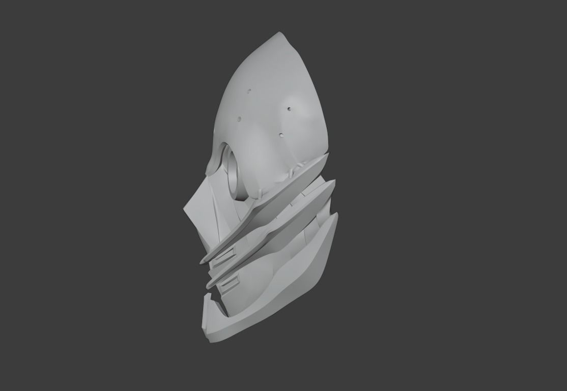 Kabal mask from Mortal Kombat 11- Give me a smile 3D print model_2