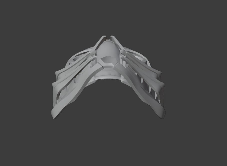 Kabal mask from Mortal Kombat 11- Give me a smile 3D print model_9