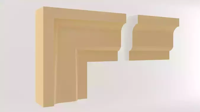 Framing for doors and windows 003 3D model