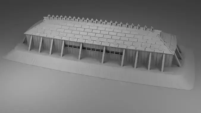 Detailing vikings house