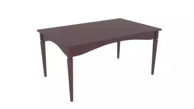 Coffee table 3d model001