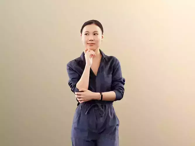 Anita 11356 - Businesswoman In Dark Jumpsuit Office