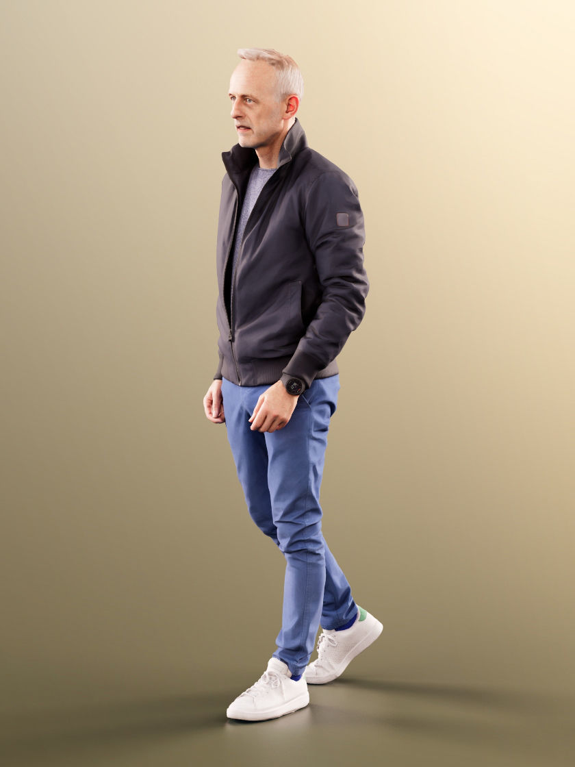 Jason 11383 - Casual Man Taking Step 3D model_3