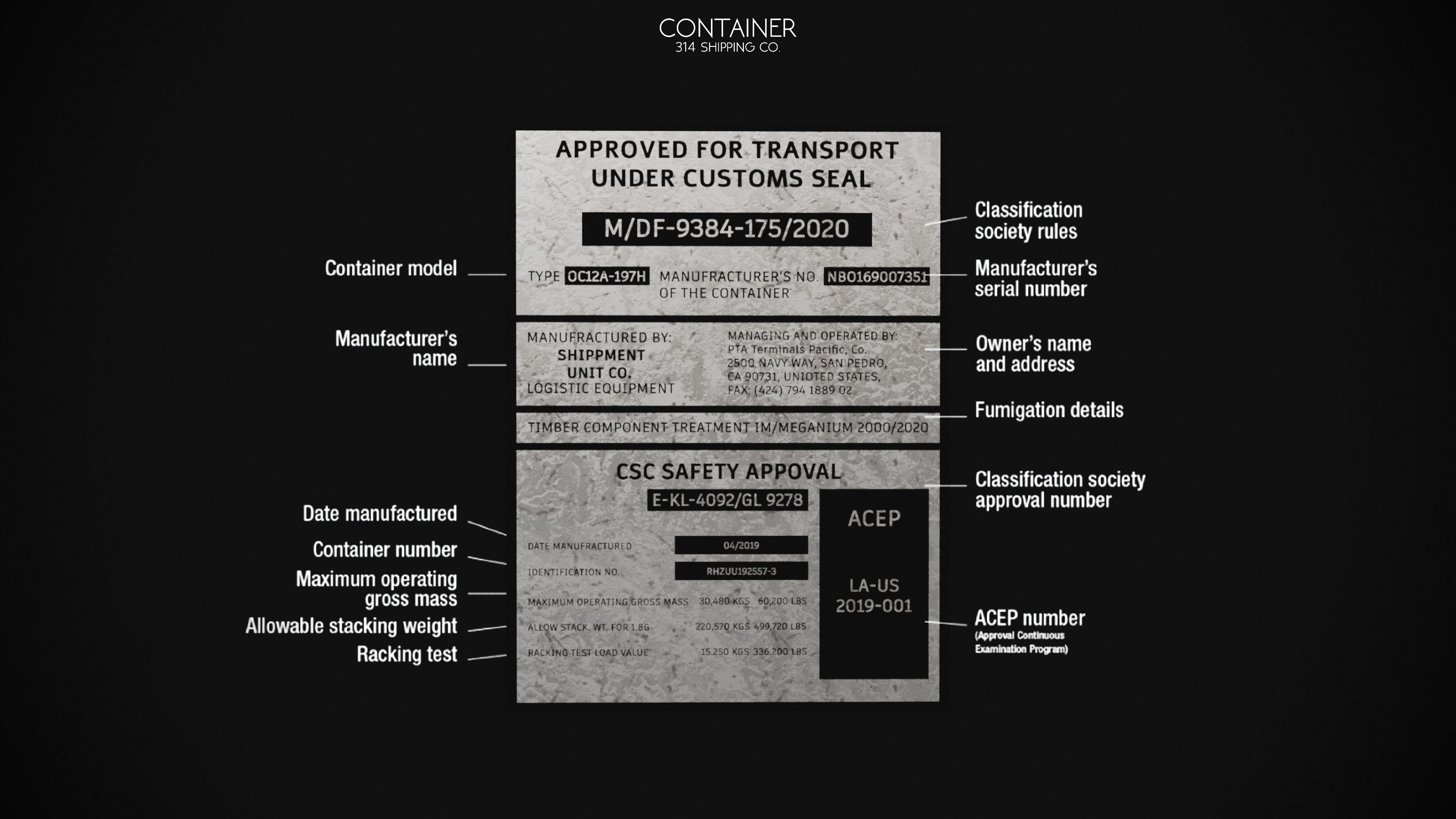 Extreme Modular 3D Container Low-poly 3D model_6