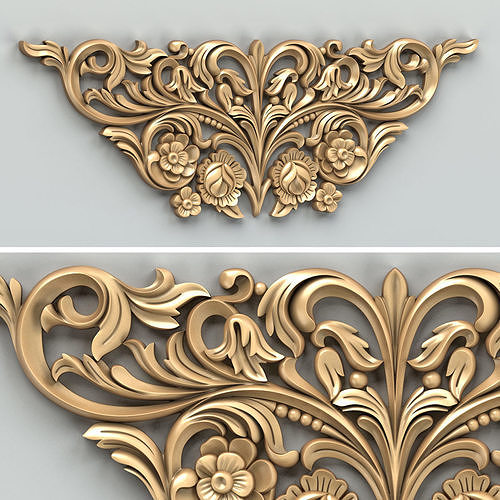 Decor central 029 3D model