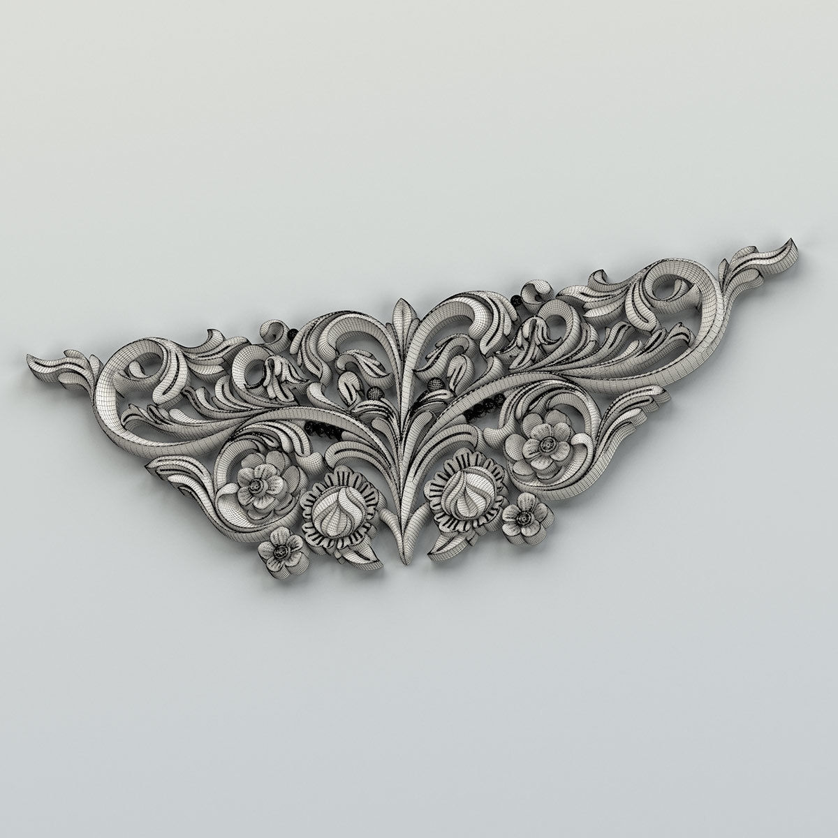 Decor central 029 3D model_8