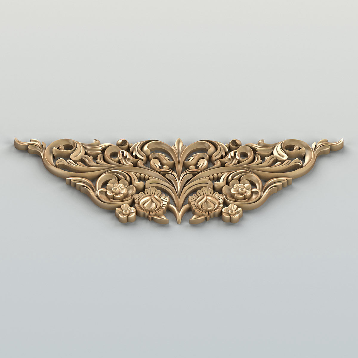 Decor central 029 3D model_4
