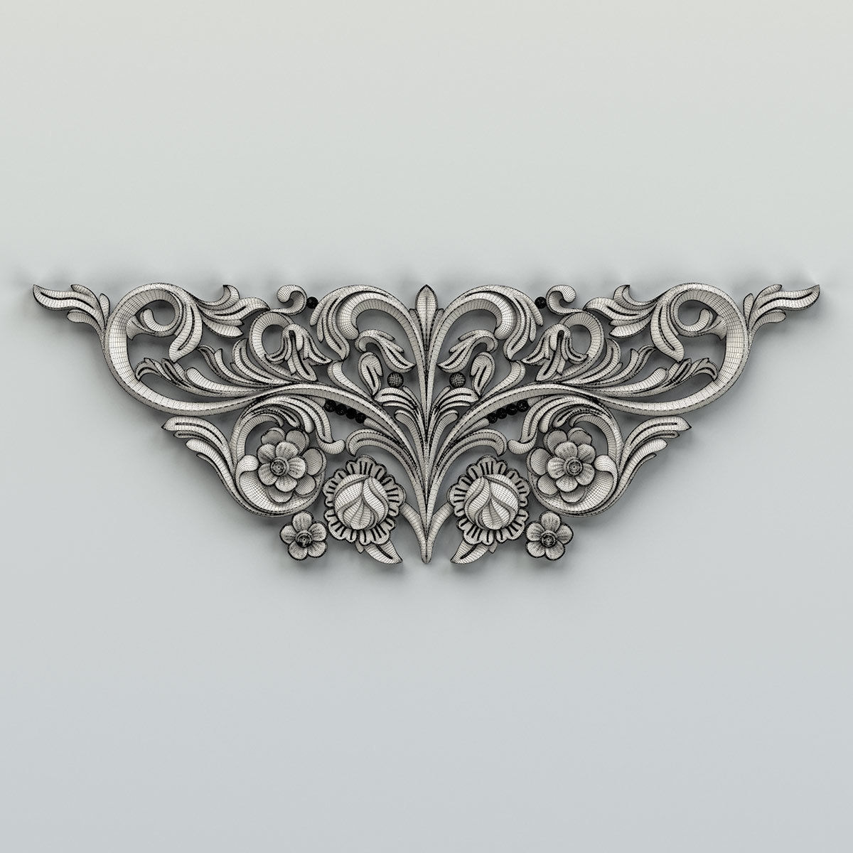 Decor central 029 3D model_6