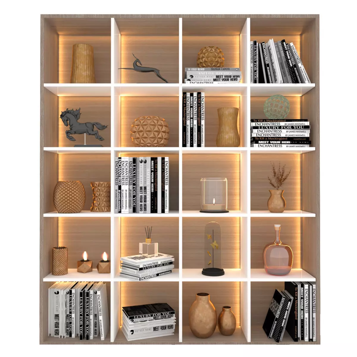 decorative set rack 3D model