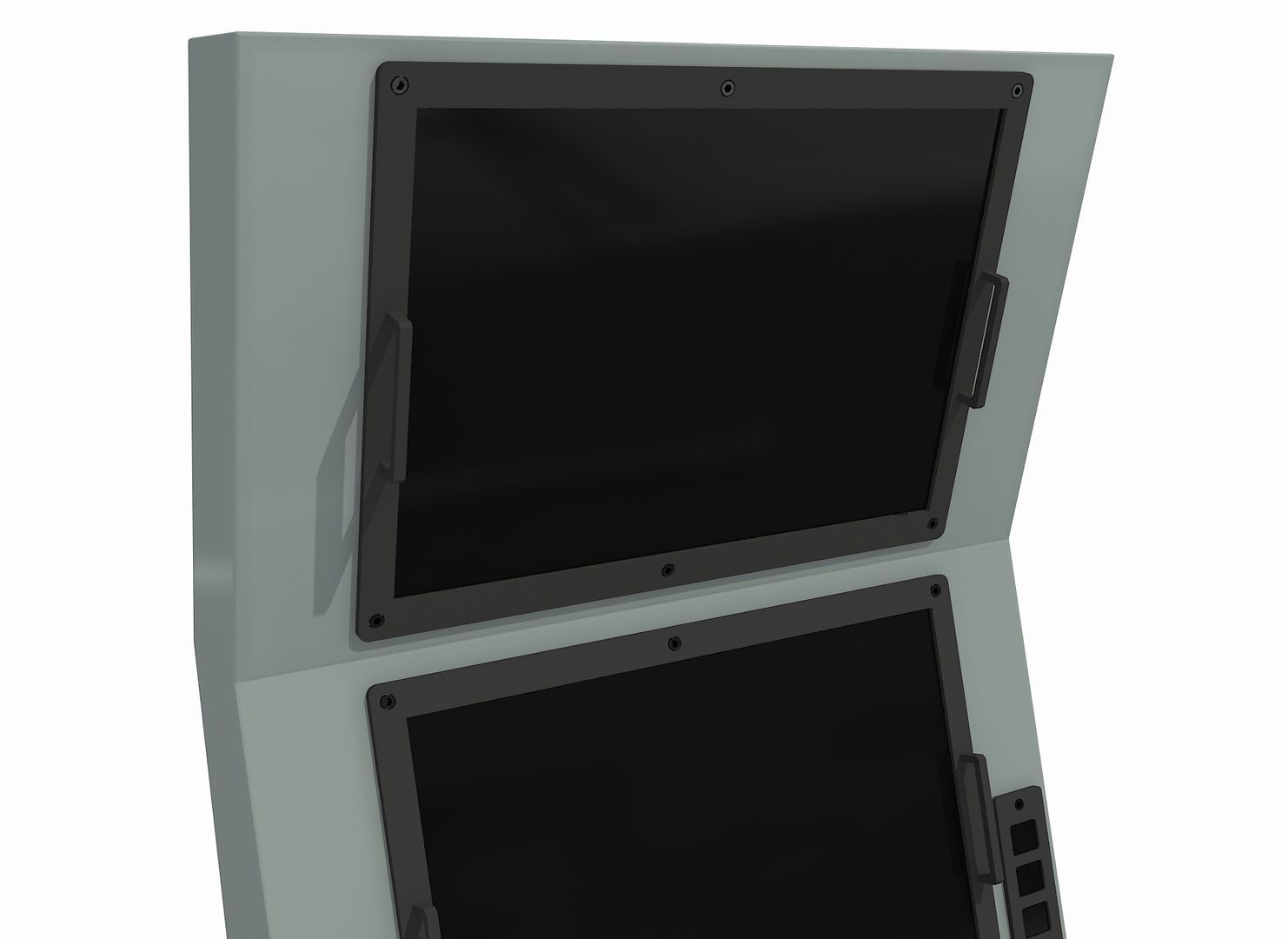MULTIFUNCTIONAL TACTICAL DISPLAY 3D Low-poly 3D model_7