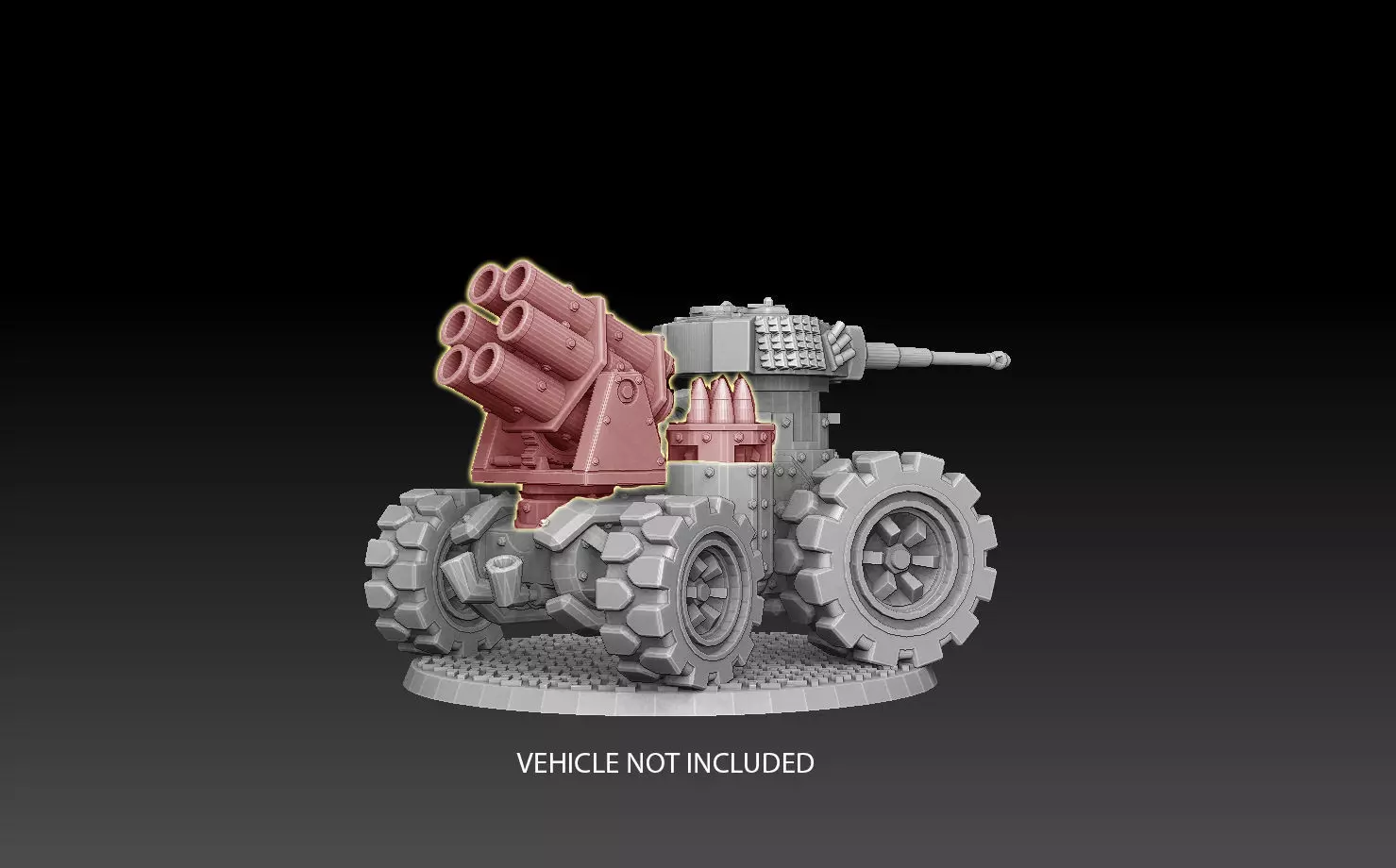 Panzer Buggy Rocket Mortar 3D print model_0