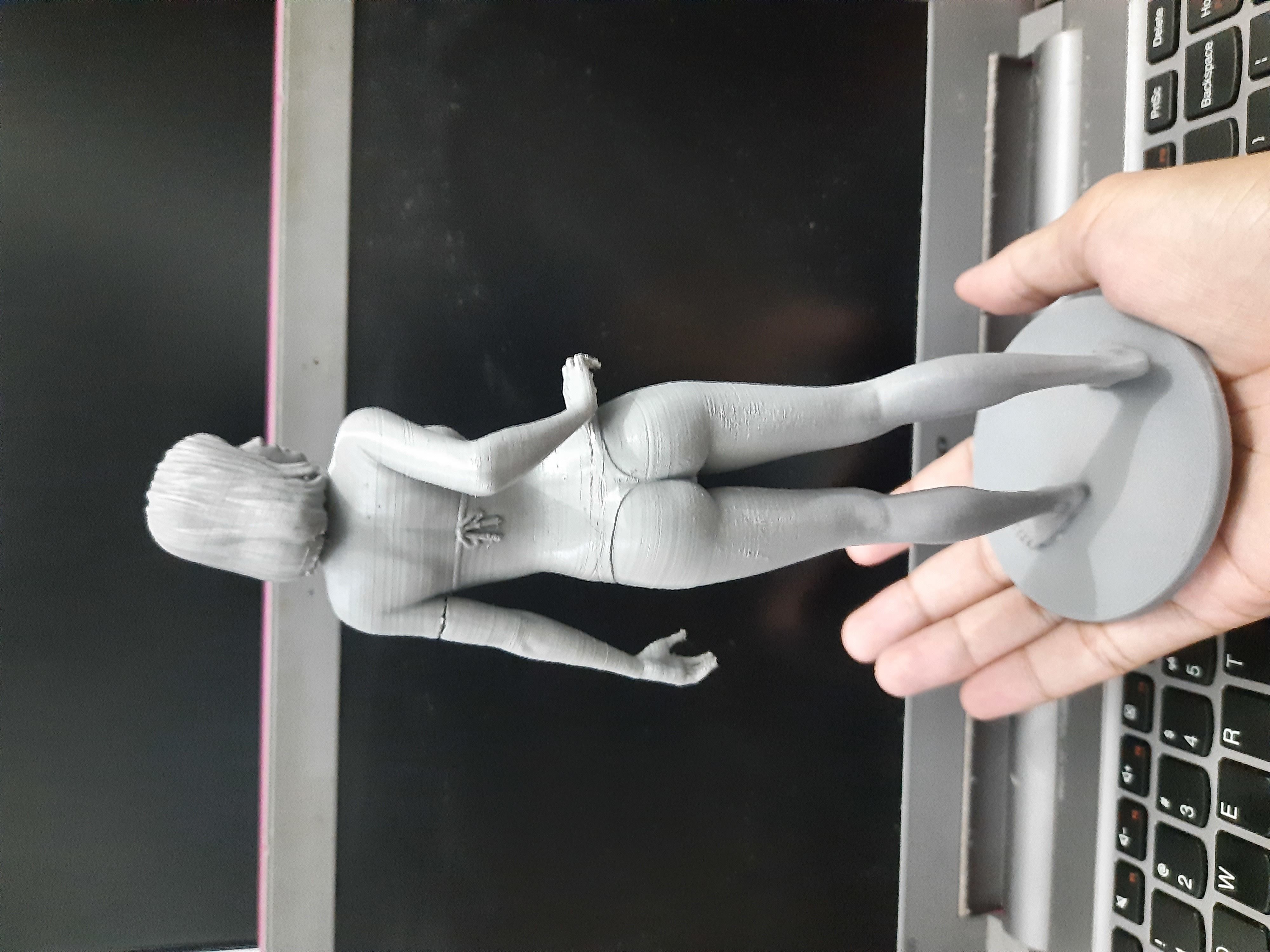 Bikini girl 3D print model_8