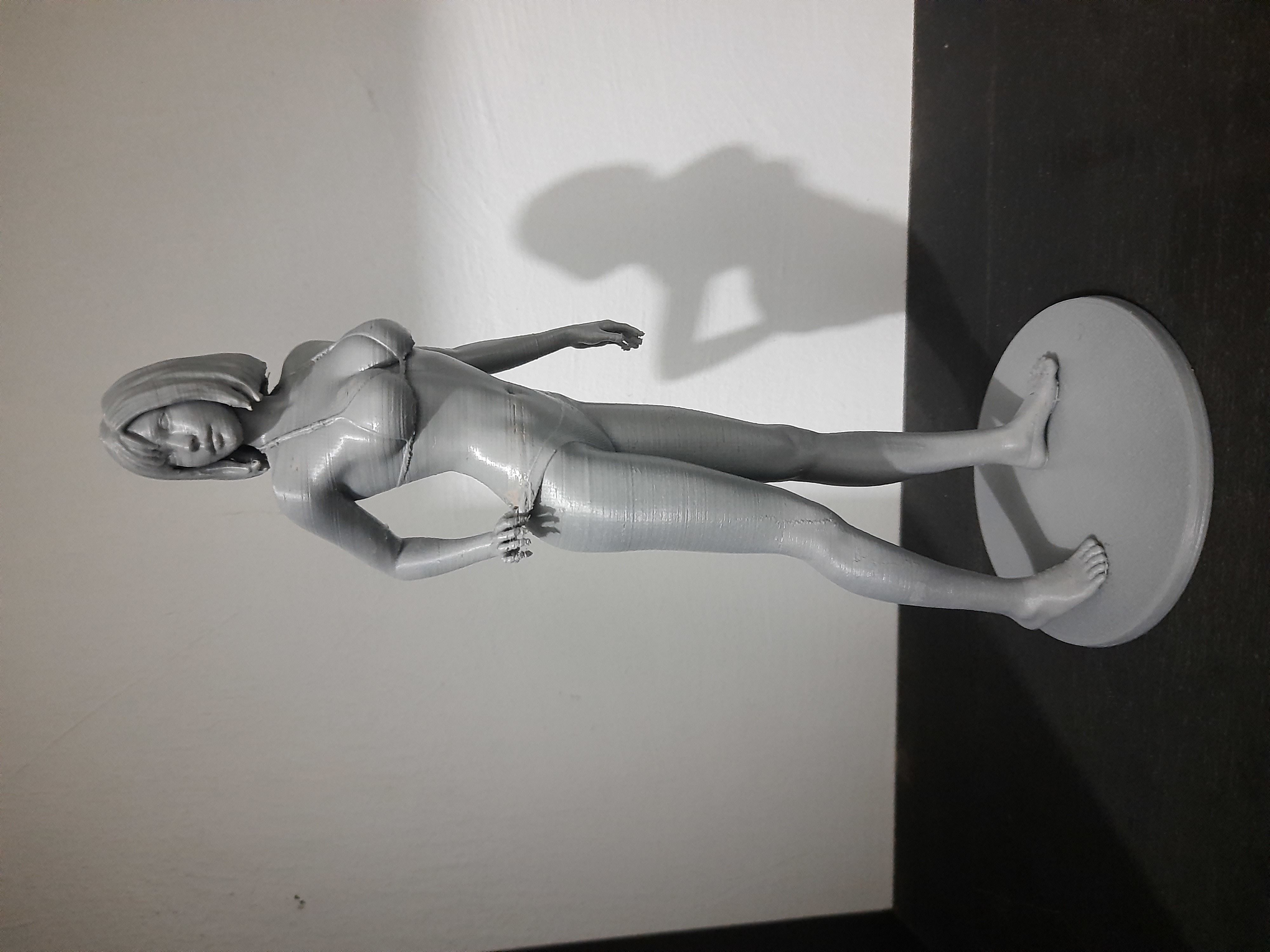 Bikini girl 3D print model_7