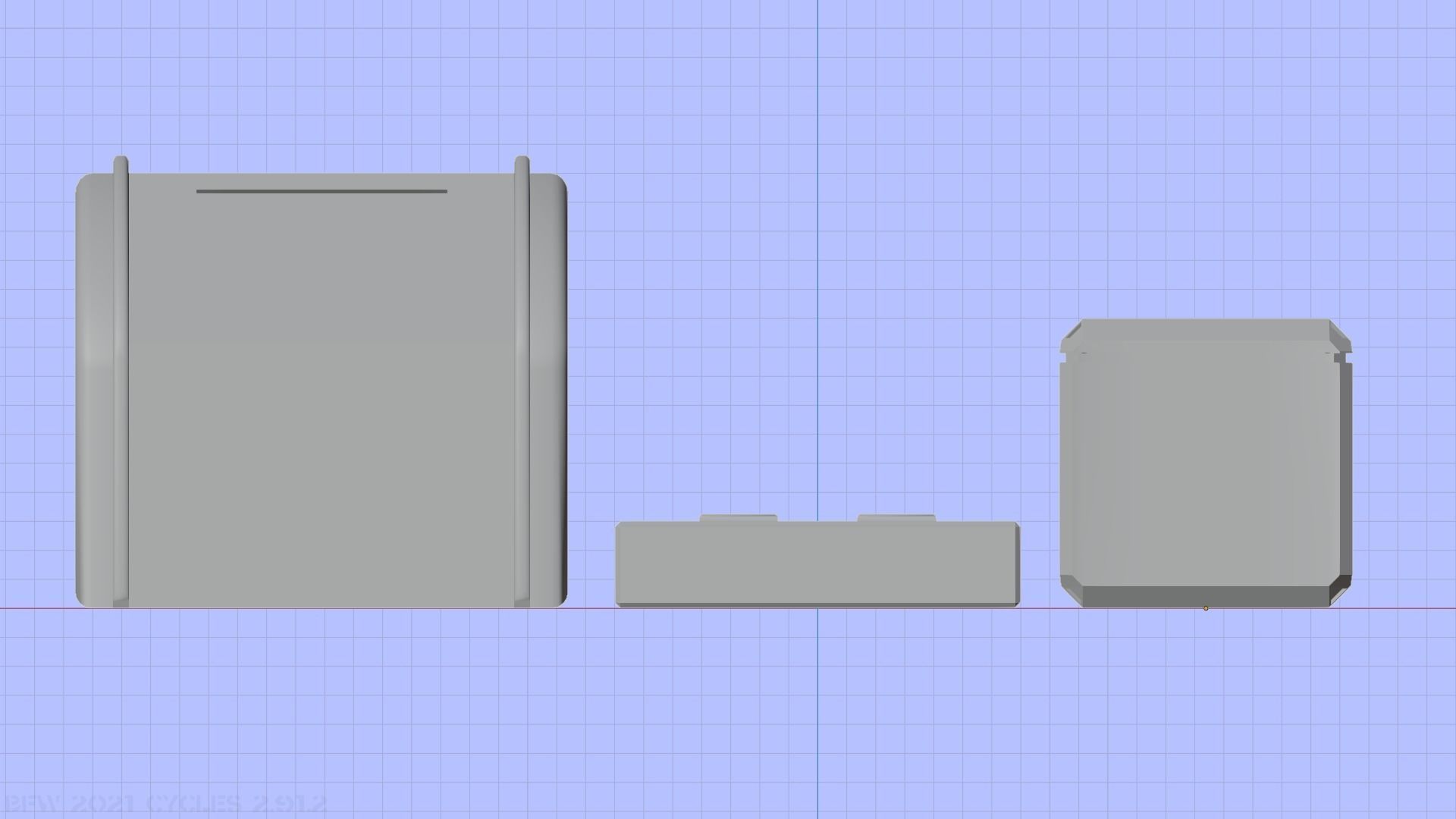 Sci-Fi Crate Pack 1 Low-poly 3D model_4