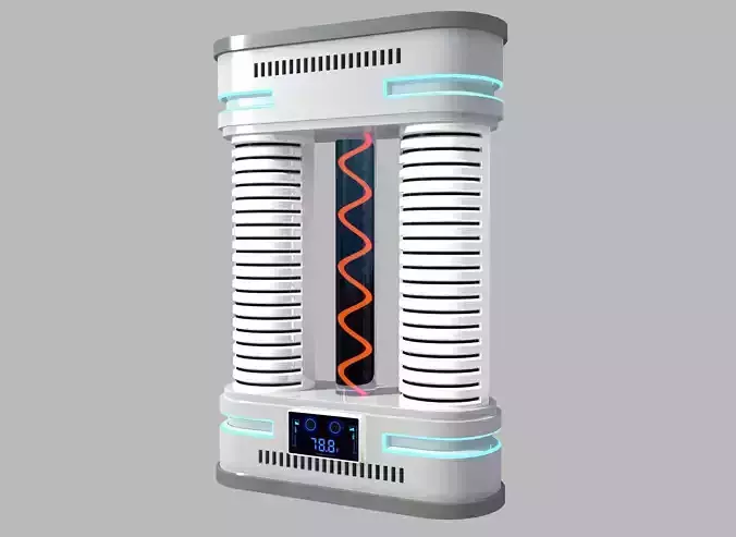 3D AIR COOLER GAME PROP Low-poly 3D model
